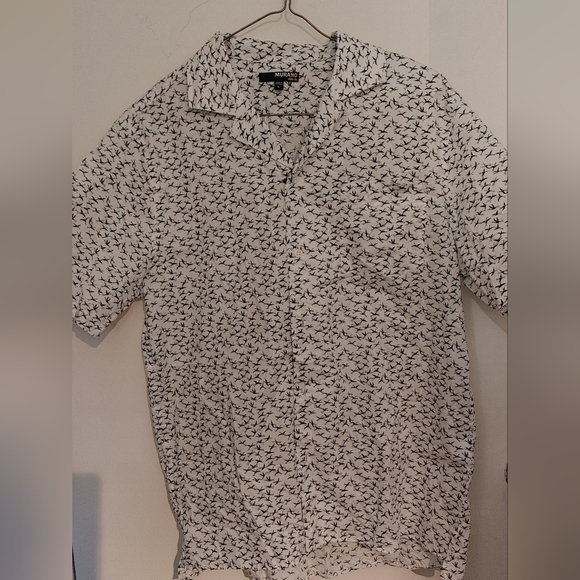 Murano slim fit short sleeve shirt size large new with tag - Picture 5 of 5